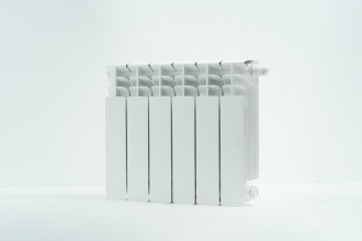 Радиатор биметаллический с нижним подключением STOUT TITAN VENTIL 350 4 секции