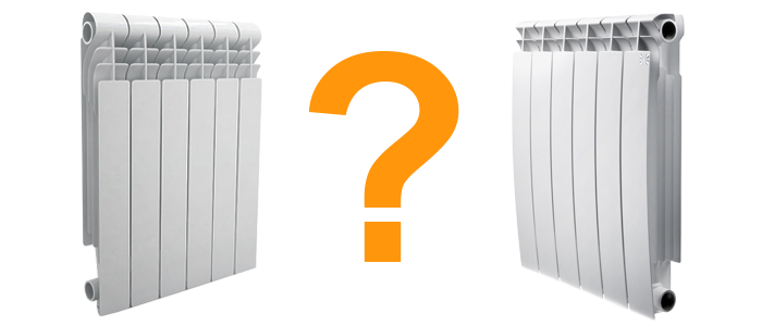 Биметаллические радиаторы или алюминиевые: какие лучше?