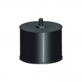 Заглушка с конденсатоотводом Agni (Lokki) М d=200 мм (0,8 мм), эмалированная