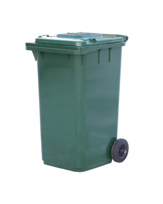 Контейнер мусорный Ирпласт МКТ-240 л, зеленый