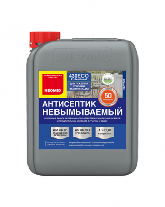 Антисептик-концентрат Neomid 430 Eco 5 кг., невымываемый