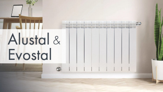 Биметаллический радиатор Fondital ALUSTAL PLUS 350/100 (6секций)
