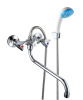 Смеситель для ванны с душем РМС SL119-143 Хром